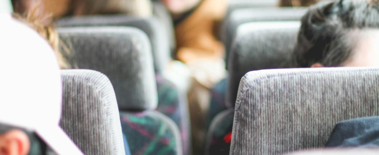 Image of passengers on a bus